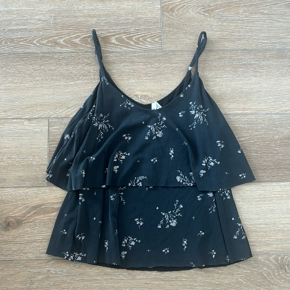Floral tank-top
